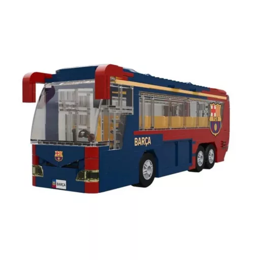 Barcelona építőjáték 488 db-os autóbusz