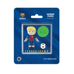 Barcelona építőjáték 4 db-os játékos N1
