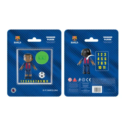 Barcelona építőjáték 4 db-os játékos N2