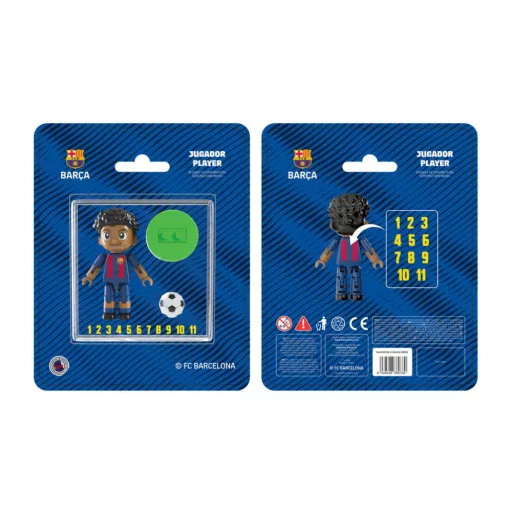 Barcelona építőjáték 4 db-os játékos N4