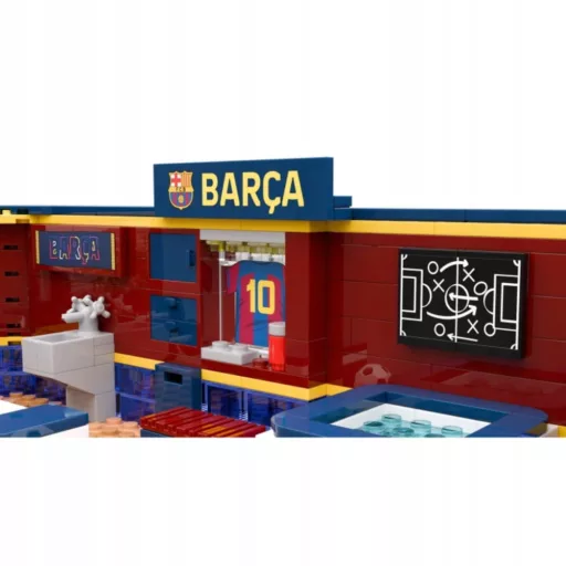 Barcelona építőjáték 439 db-os öltöző