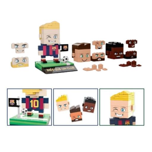 Barcelona építőjáték 210 db-os játékosok