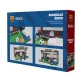 Barcelona építőjáték 186 db-os cserepad