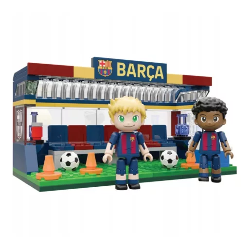 Barcelona építőjáték 186 db-os cserepad