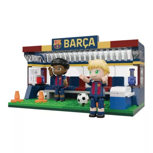 Barcelona építőjáték 186 db-os cserepad