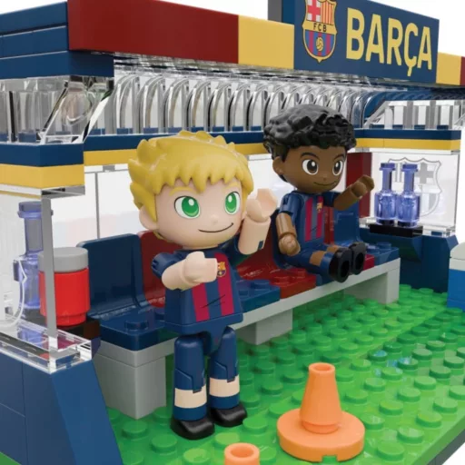 Barcelona építőjáték 186 db-os cserepad