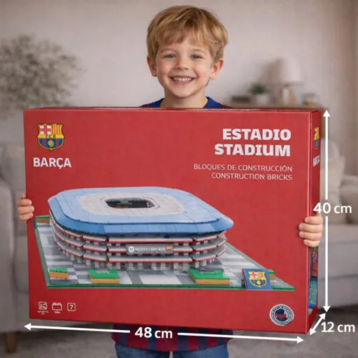 Barcelona építőjáték 2563 db-os stadion