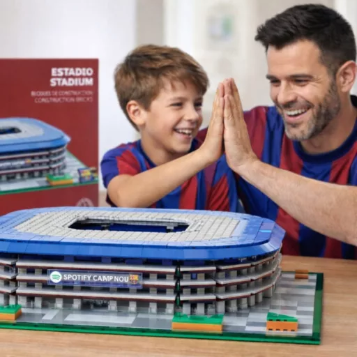 Barcelona építőjáték 2563 db-os stadion