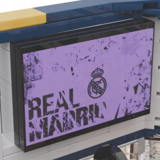 Real Madrid építőjáték 439 db-os öltöző
