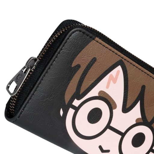 Harry Potter pénztárca bőr fekete