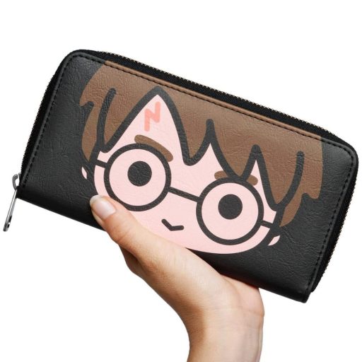 Harry Potter pénztárca bőr fekete