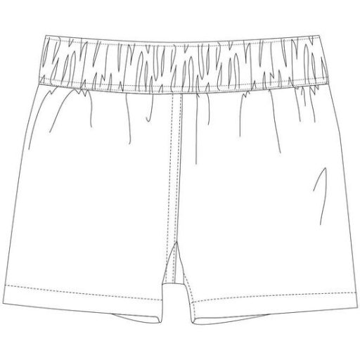 Real Madrid fürdőnadrág gyerek fehér