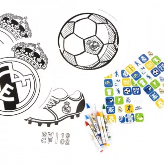 Real Madrid színező készlet
