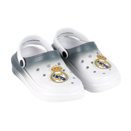 Real Madrid papucs, klumpa gyerek Grey & White