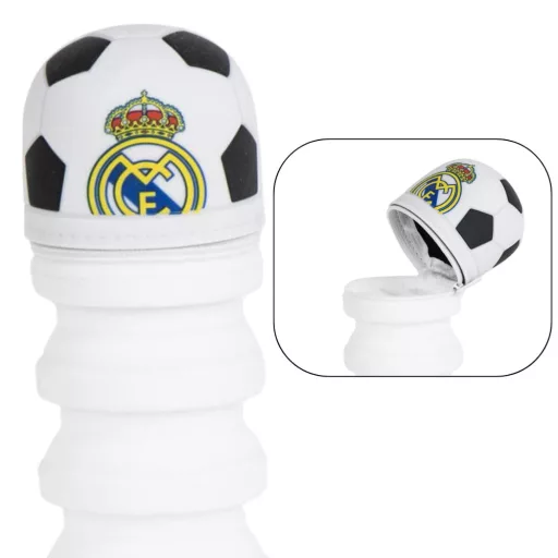 Real Madrid tolltartó összenyomható focilabdás fehér