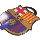 Barcelona színező szett zsírkrétával és matricákkal