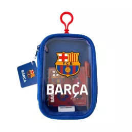 Barcelona iskolai szett plüss tokban notesz és toll