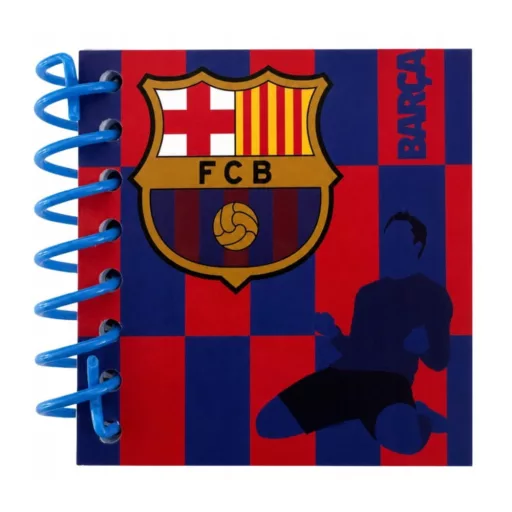 Barcelona iskolai szett plüss tokban notesz és toll