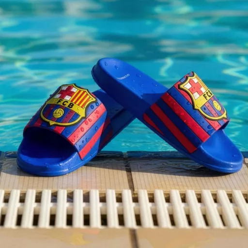 Barcelona papucs gyerek