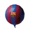 Barcelona lufi gömb alakú csíkos