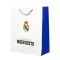 Real Madrid ajándéktasak fehér-kék nagy 30x12x40cm