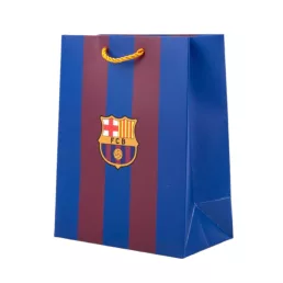 Barcelona ajándéktasak kicsi csíkos 18×10×23 cm