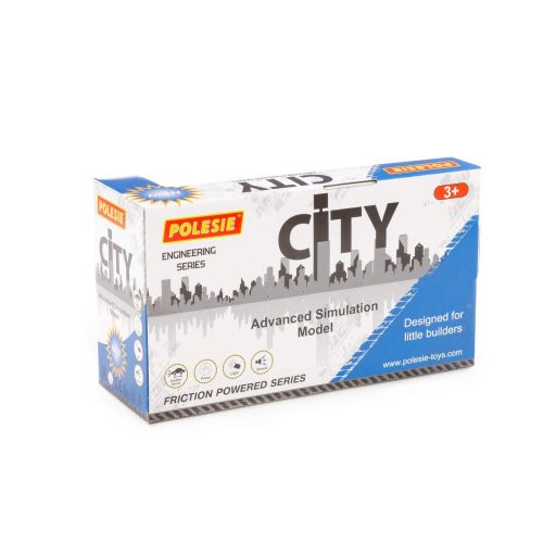 Polesie műanyag vontatóautó fényekkel, hangokkal kék