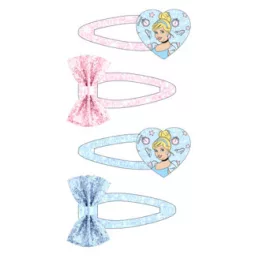   Disney Hercegnők (Hamupipőke) csillogós hajcsat szett 2db 