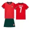 Portugál mez garnitúra gyerek szurkolói - Ronaldo 7