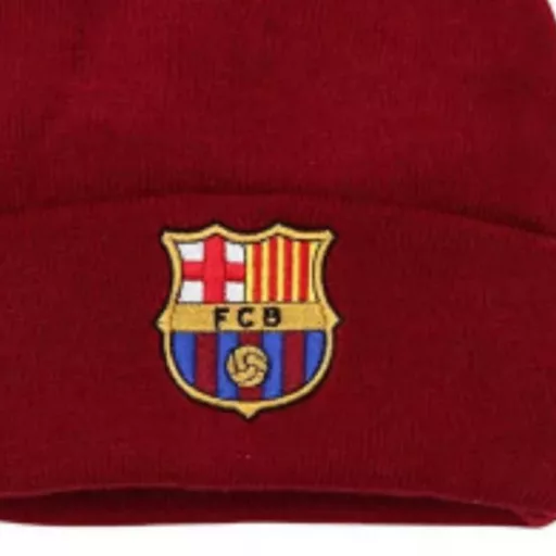 Barcelona kötött sapka visszahajtós
