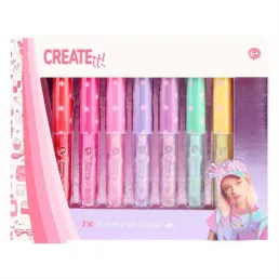   Canenco Create It! Szájfény 7 db-os szett illatos és csillámos színekkel