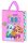 Ajándéktasak 23x18x8,5cm, laminált műanyag felülettel - Paw Patrol Pink