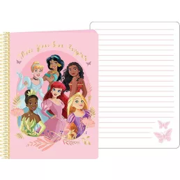 Disney Hercegnők A5 méretű Spirálos Notesz 14,5x21cm FSC
