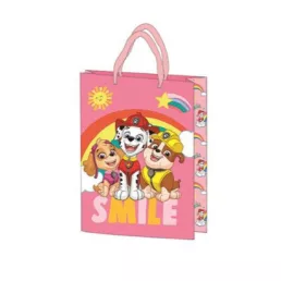 Ajándéktasak 34x26x12cm. 4ass FSC  Paw Patrol Pink