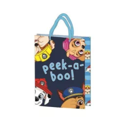 Ajándéktasak 34x26x12cm. 4ass FSC  Paw Patrol Blue