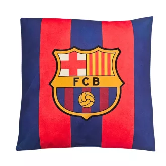 Barcelona párna csíkos címeres