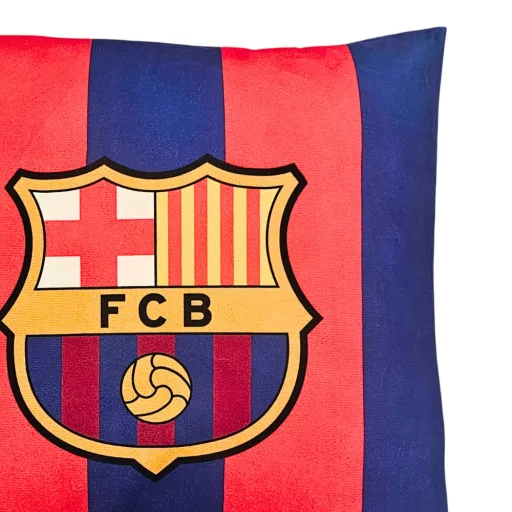 Barcelona párna csíkos címeres