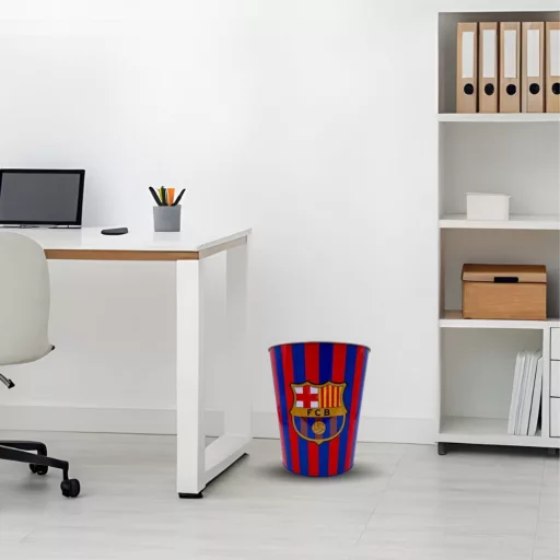 Barcelona papírkosár fém