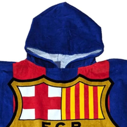 Barcelona kapucnis törölköző bébi 60x120 cm