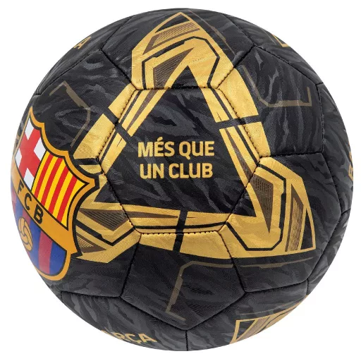 Barcelona labda fekete-arany 2026 5-ös méret
