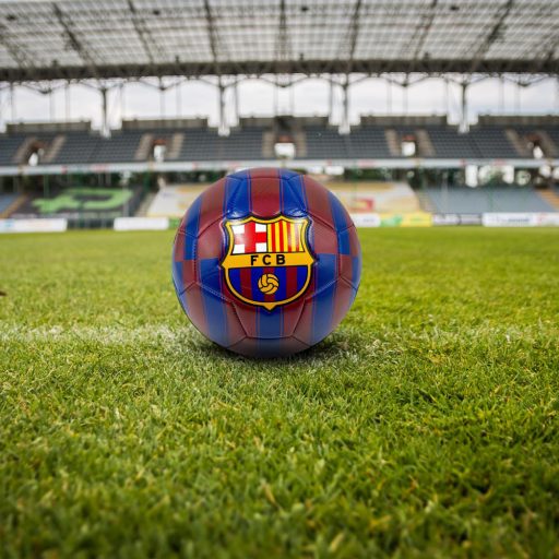 Barcelona labda 5" csíkos Classic