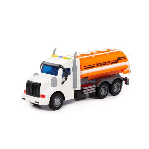 Polesie műanyag vízszállító kamion fehér/narancs