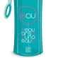 Ars Una kulacs BPA-mentes kék 450 ml