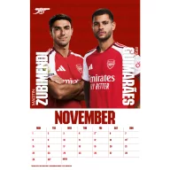 Arsenal naptár 2027