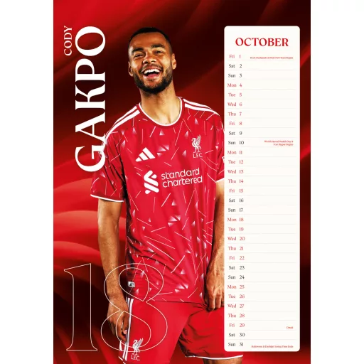 Liverpool naptár 2027