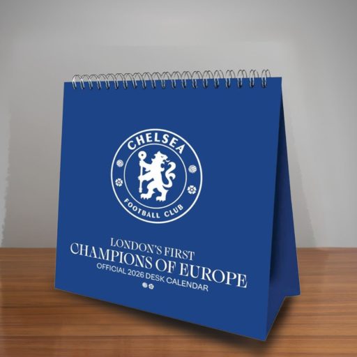 Chelsea naptár 2026 asztali