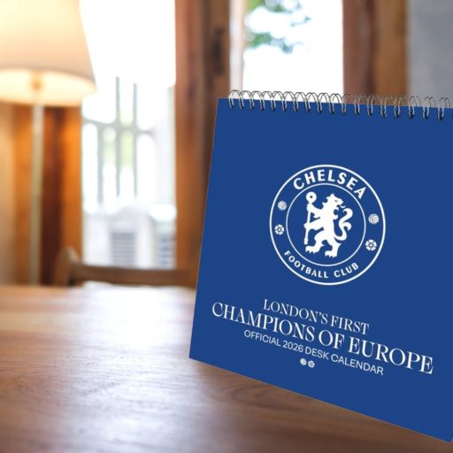 Chelsea naptár 2026 asztali