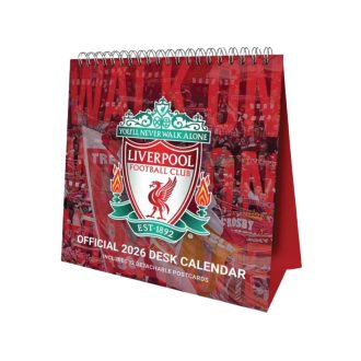 Liverpool naptár 2026 asztali