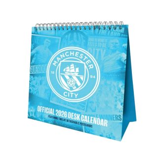 Manchester City naptár 2026 asztali