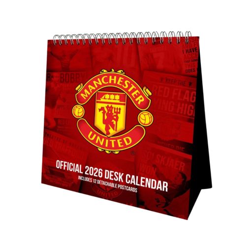 Manchester United naptár 2026 asztali
